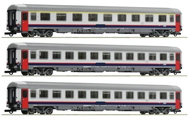 NMBS Roco rijtuigen I6, Gelijkstroom, Wagon, Ophalen of Verzenden, Zo goed als nieuw