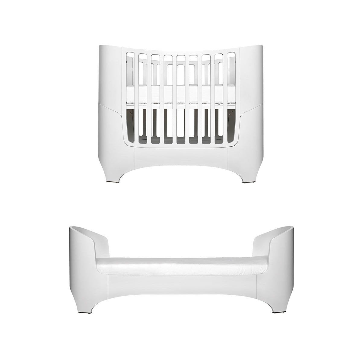 Meegroeibed Leander baby-junior 0-7 jaar wit, Ophalen, Wit