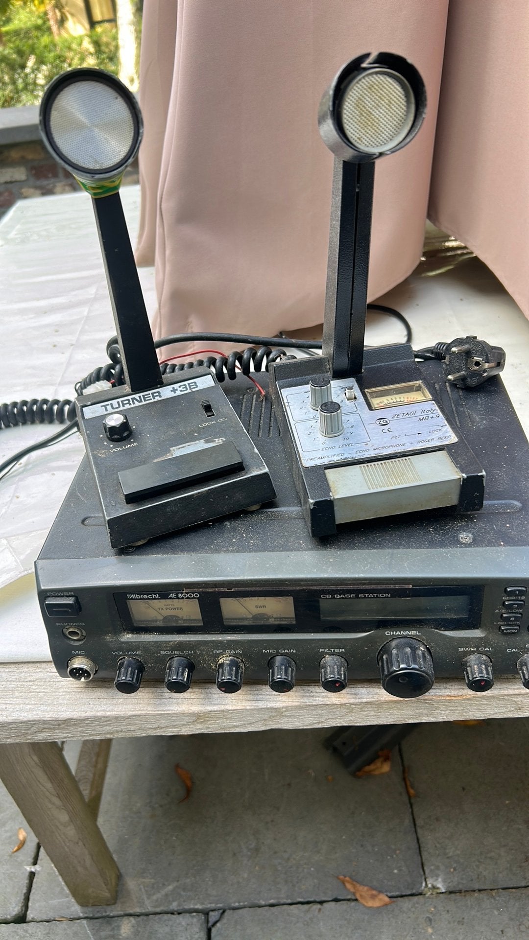 Cb bassis bak albrecht ae 8000, Ophalen, Gebruikt