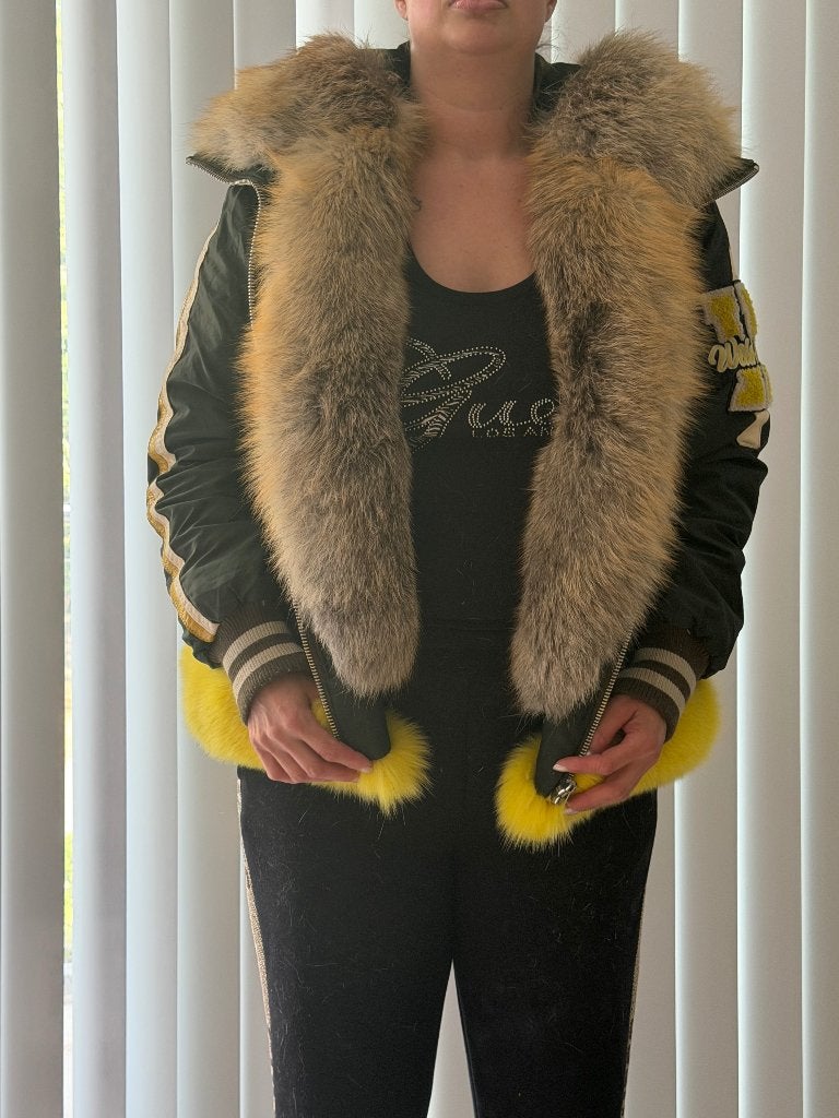 Bontjas, Kleding | Dames, Jassen | Winter, Ophalen, Nieuw, Maat 42/44 (L)