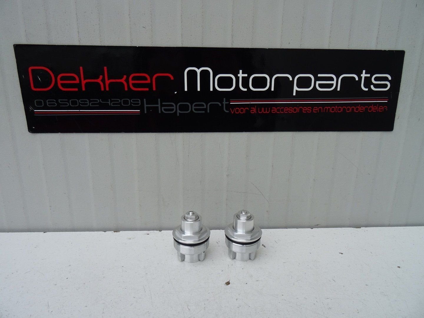 Bovenste Dop / Doppen Voorvork Yamaha YZF R1 2009-2010-2014, Motoren, -, -, Nieuw, Ophalen of Verzenden
