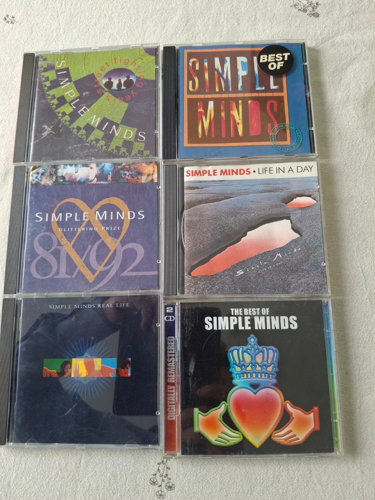 cds simple minds 1.5 euro per cd, Ophalen of Verzenden