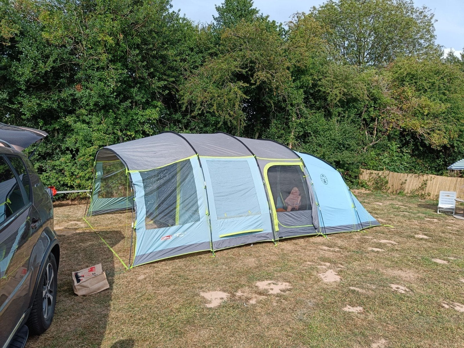 Coleman meadowood 6L blackout, Caravans en Kamperen, Ophalen, Zo goed als nieuw