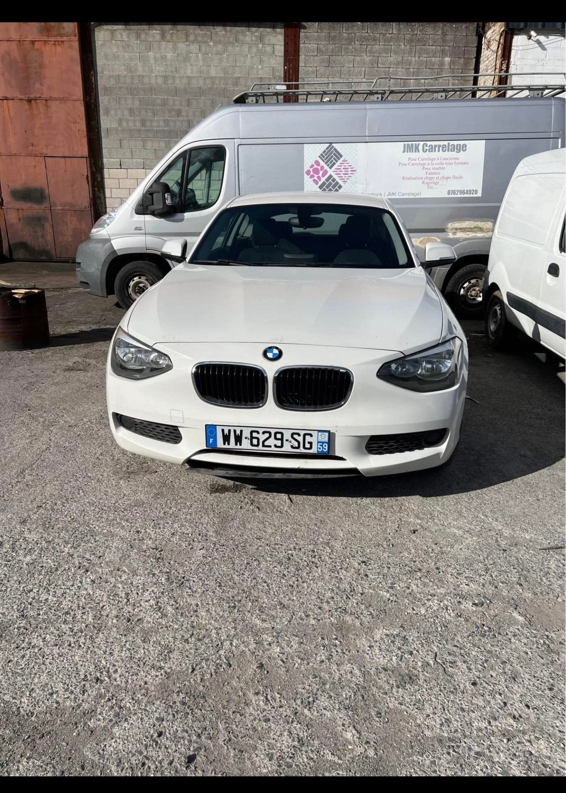 BMW SERIE 1/F21 auto., Auto's, Zwart, Wit, Particulier, Euro 4