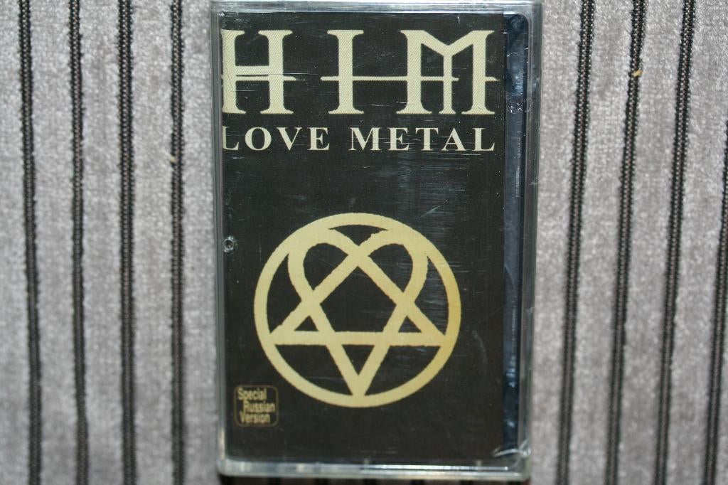 HIM - Love Metal - cassette - Goth Rock, Cd's en Dvd's, Cassettebandjes, Ophalen of Verzenden, Nieuw in verpakking, Rock en Metal