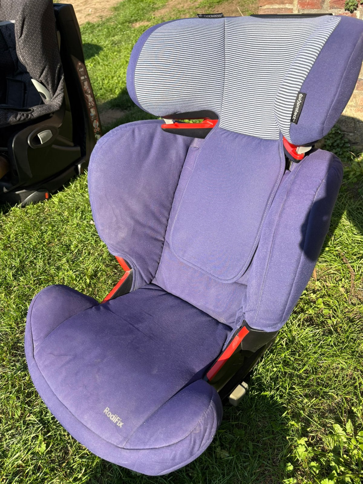 Maxi-Cosi RodiFix AirProtect (15-36 kg) – Isofix – Blauw, Ophalen, Gebruikt, 15 t/m 36 kg, Verstelbare rugleuning