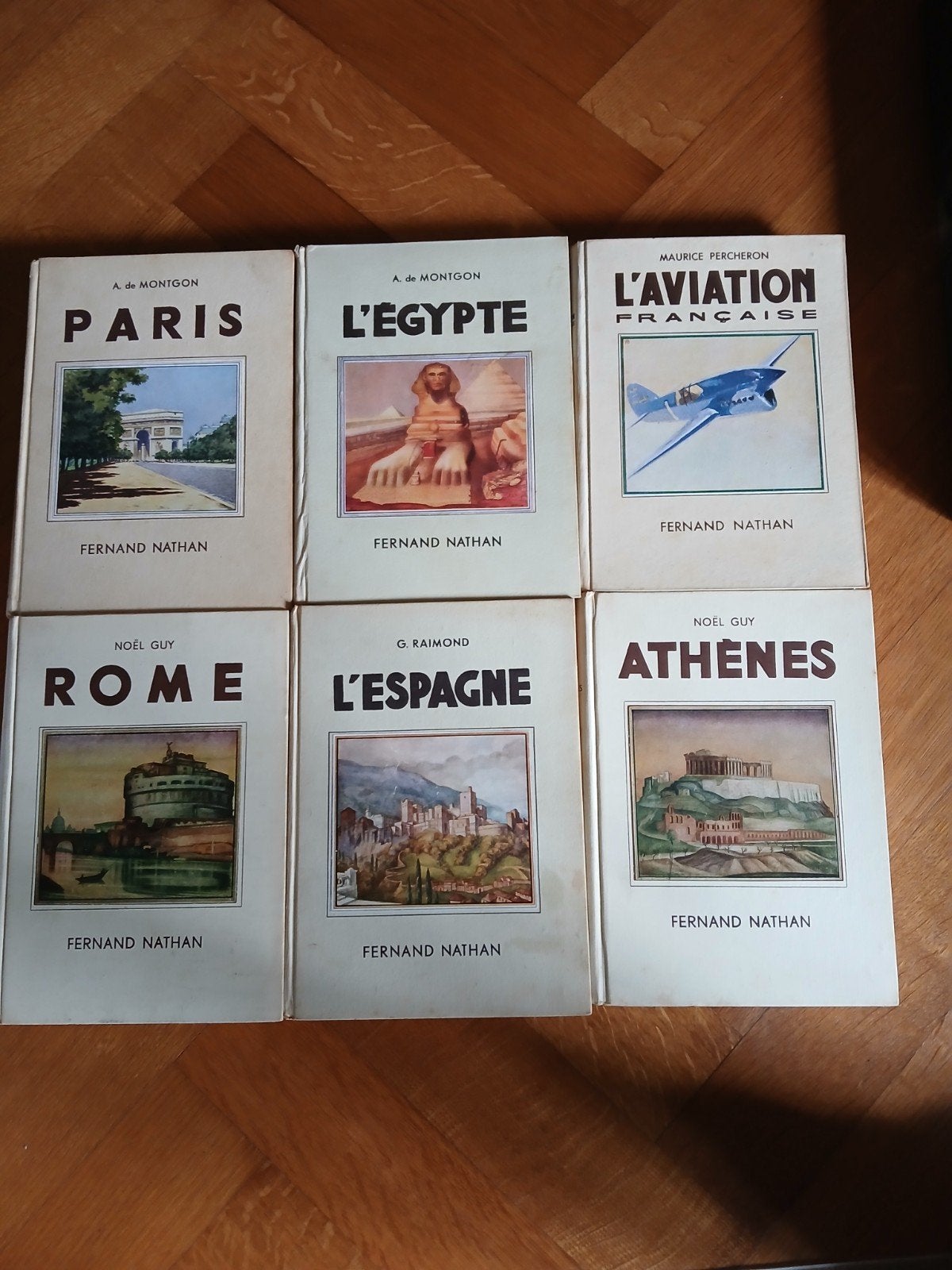 anciens livres Editions Fernand Nathan géographie aviation, Enlèvement ou Envoi