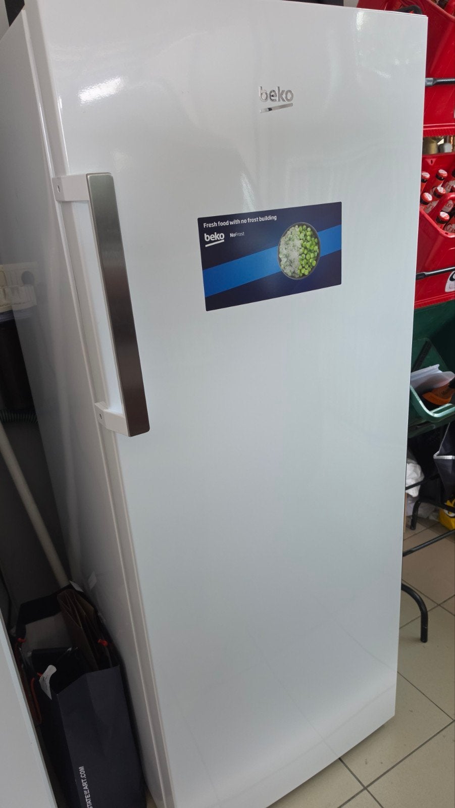 Beko diepvries, Minder dan 60 cm, Zo goed als nieuw, Energieklasse A of zuiniger, 140 tot 160 cm