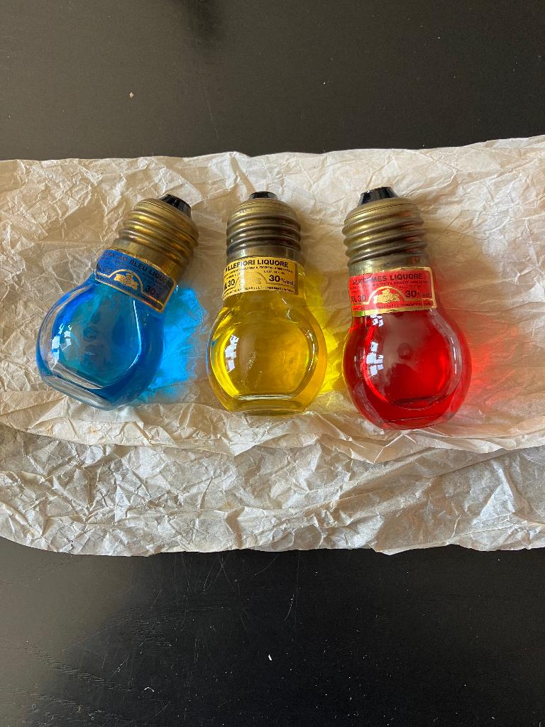 Miniatuur EVELT light bulb likeur flesjes, Ophalen, Overige typen