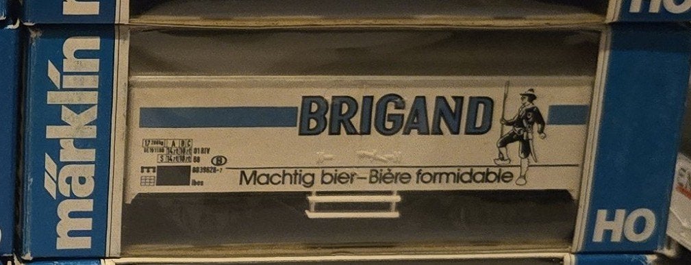 Marklin H0 Wagon publicitaire 4415-85076 "Brigand" /500, Ophalen of Verzenden, Gebruikt, Wagon, Märklin