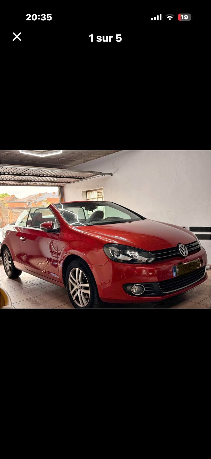 Golf 6 cabriolet, Auto's, Cabriolet, Te koop, Golf, Particulier