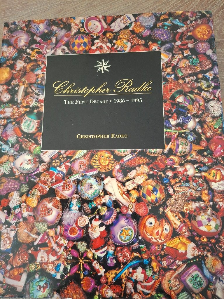 1995 CHRISTOPHER RADKO  kerstballen boek, Livres, Partis & Groupements, Enlèvement