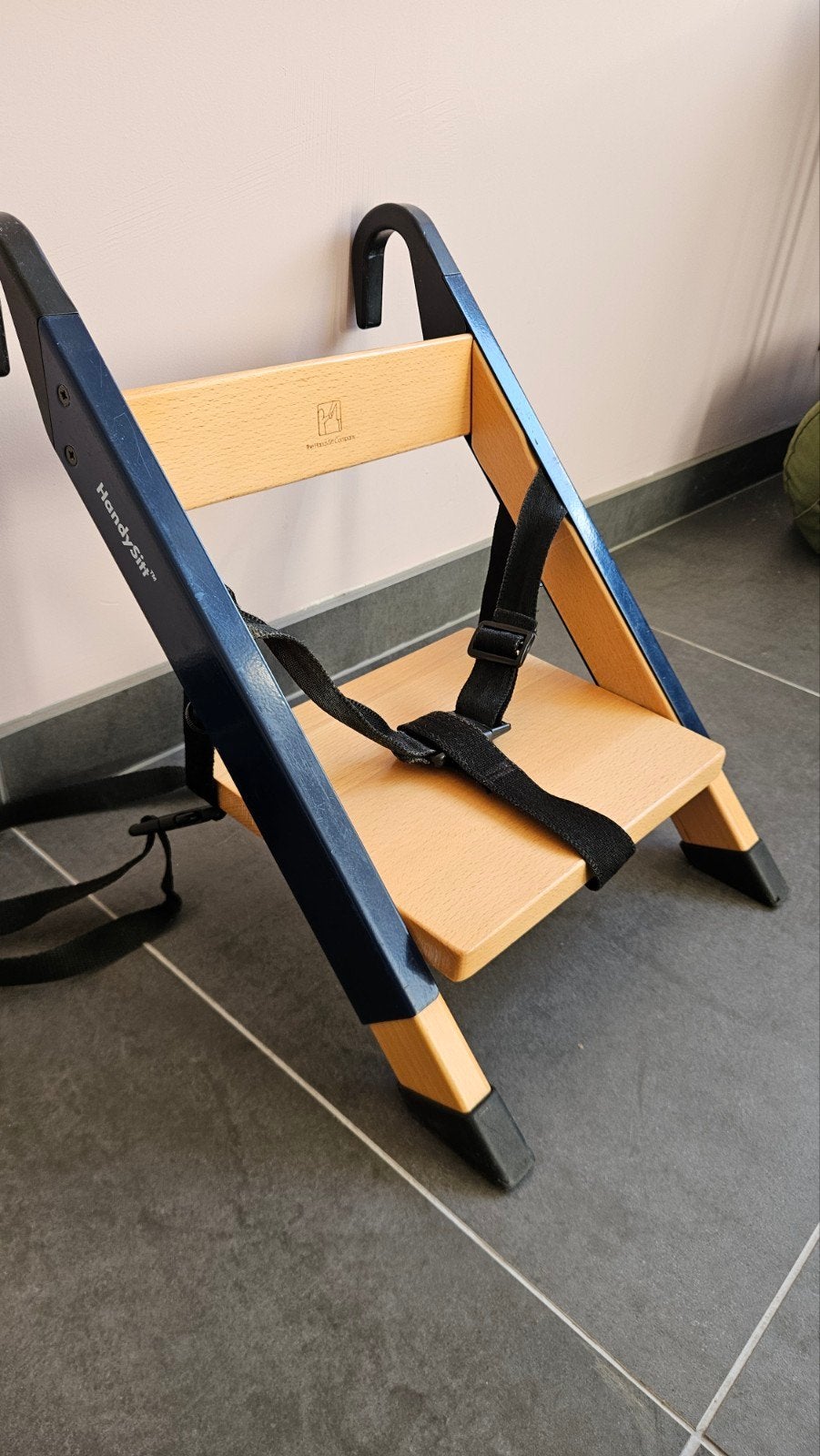 HandySitt houten meeneemstoeltje baby, Kinderen en Baby's, Ophalen of Verzenden