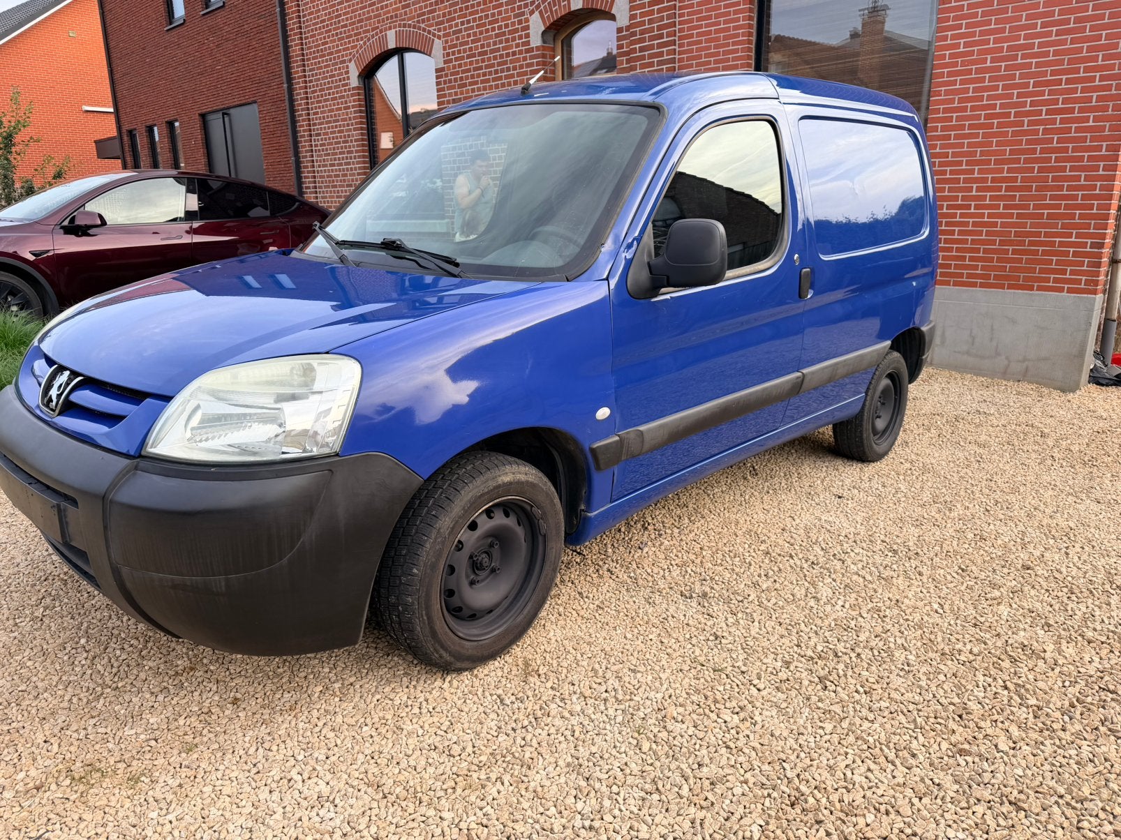 Peugeot Partner 1.9 lichte vracht met airco, Auto's, Bedrijf, Trekhaak, Te koop, Peugeot