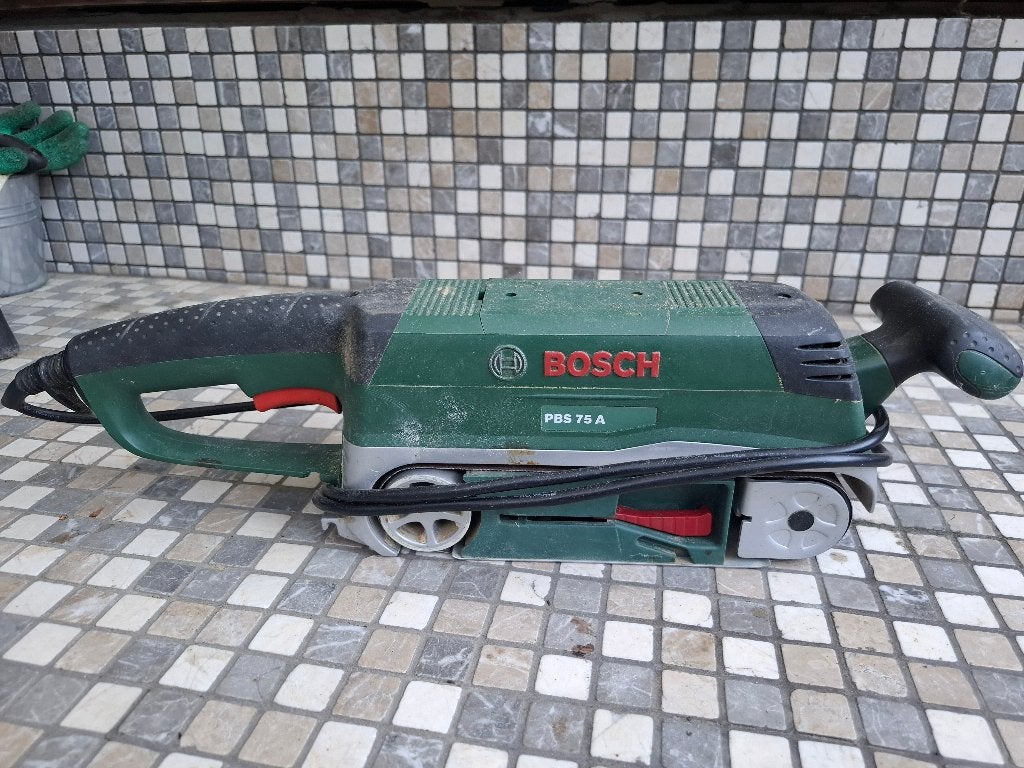 Ponceuse à bande, Bricolage & Construction, Enlèvement, Utilisé, Ponceuse à bande