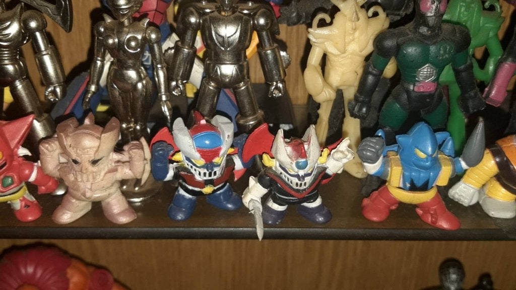 Mazinger Jumbo machinder Shogun warriors pvc mini's, Ophalen of Verzenden, Zo goed als nieuw