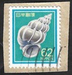1 Postzegel Japan 1989 nationaal erfgoed (I), Ophalen of Verzenden, Gestempeld, Oost-Azië
