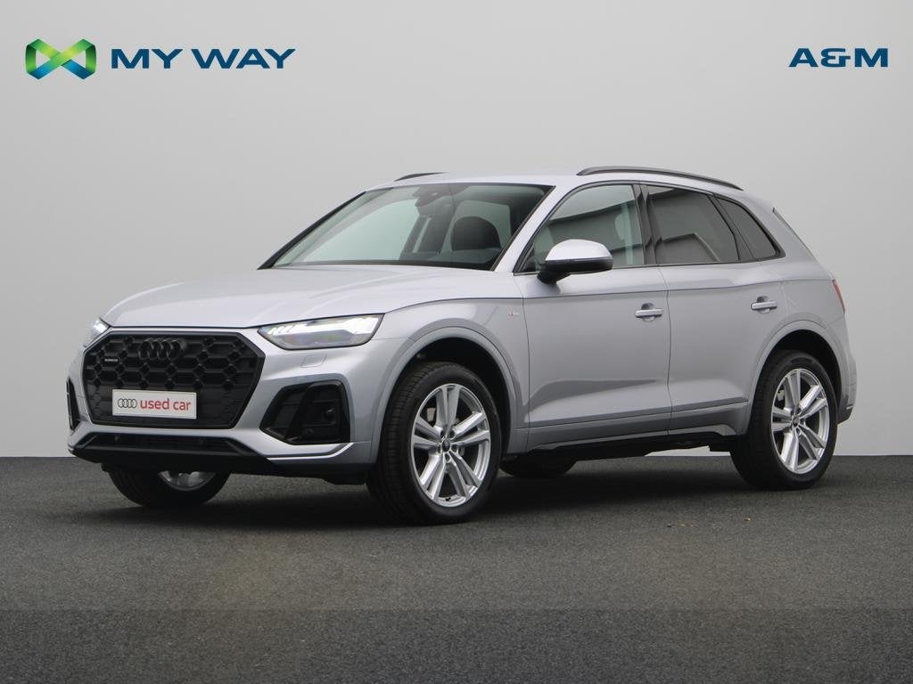 Audi Q5 Q5 40 TFSI Quattro Business Edition S line S tronic, Auto's, Audi, Automaat, Q5, 180 g/km, Lederen bekleding