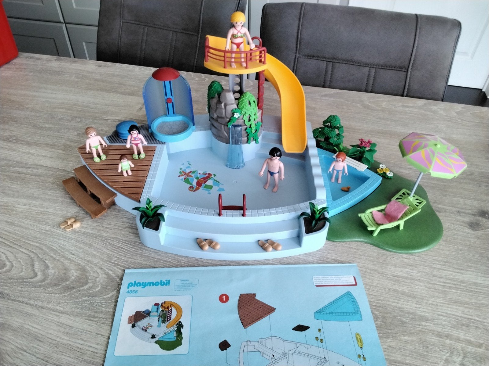 Playmobil zwembad, Kinderen en Baby's, Speelgoed | Playmobil, Ophalen of Verzenden