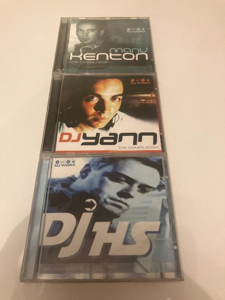 Dj worx - the compilation - manu kenton - yann - hs ( cd ), Enlèvement ou Envoi, Utilisé