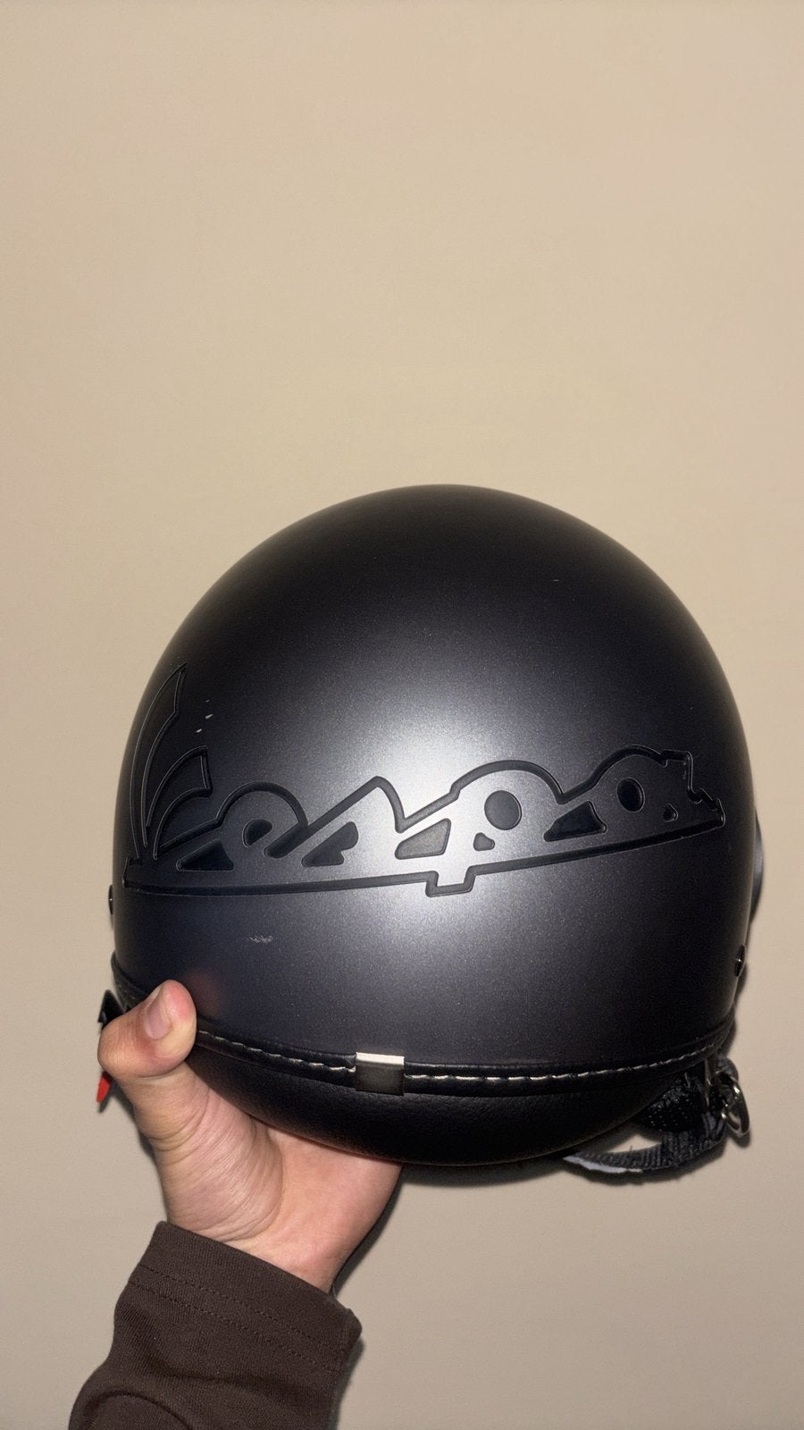Vespa helm, Vélos & Vélomoteurs, Enlèvement, Comme neuf