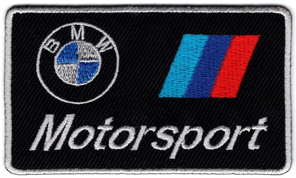 BMW Motorsport stoffen opstrijk patch embleem #28, Verzenden