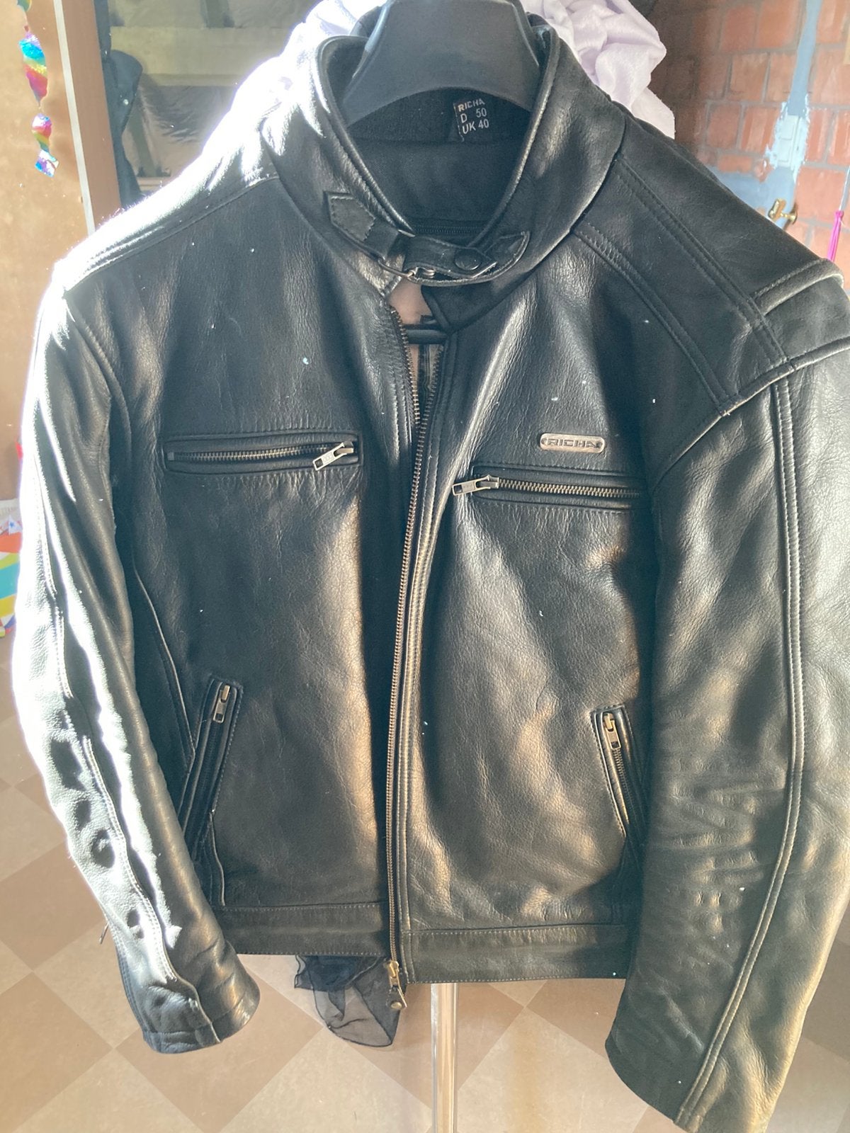 Motorjas, Motoren, Ophalen, Tweedehands, Dames, Jas | leer