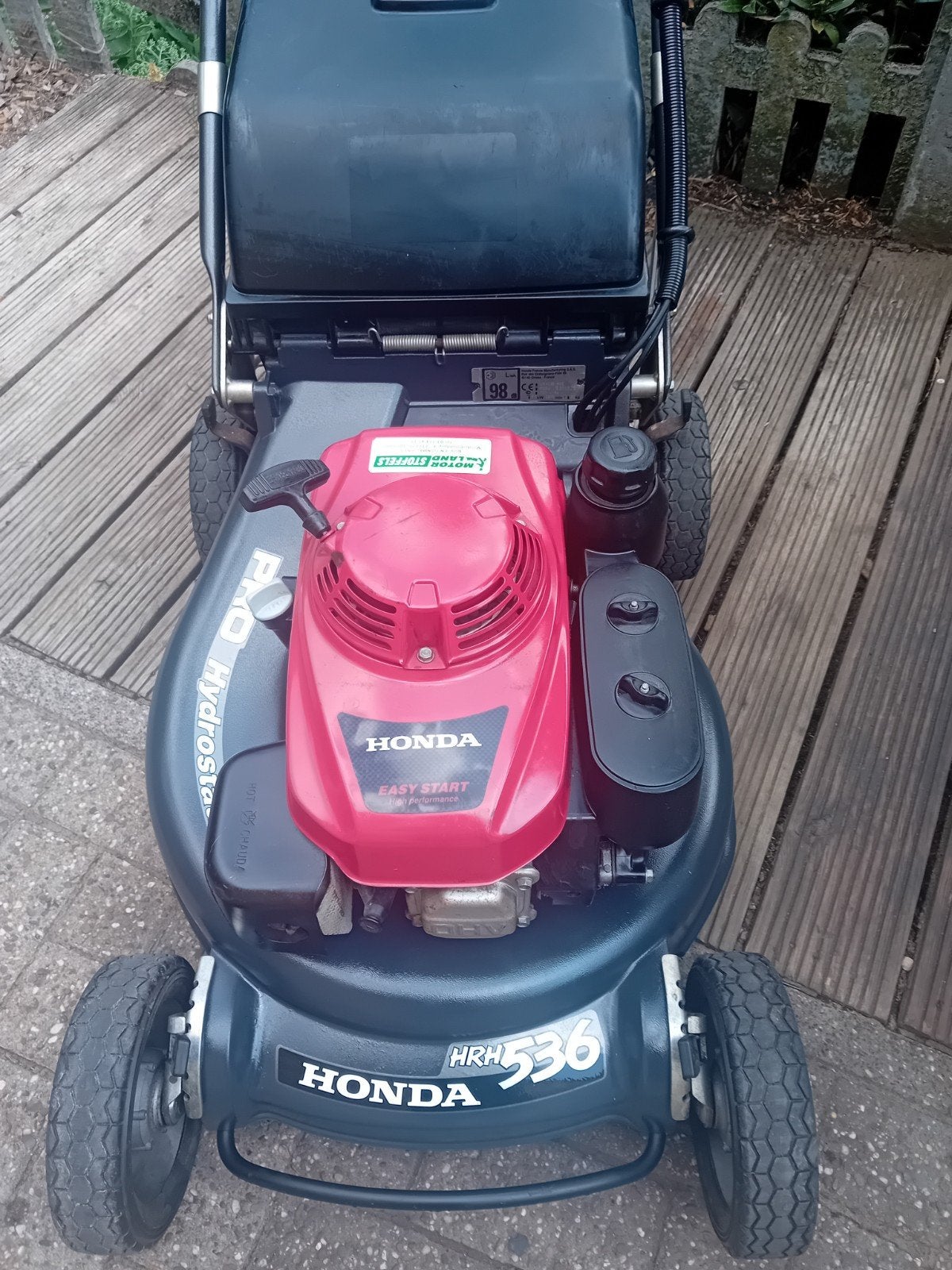 Tondeuse à gazon Honda HRH536, Jardin & Terrasse, Tondeuses à gazon, Sac de ramassage, Vitesses, Enlèvement