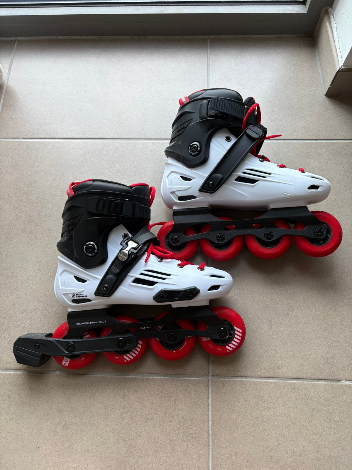 Inline skates/Rolschaatsen (maat 41), Ophalen, Gebruikt