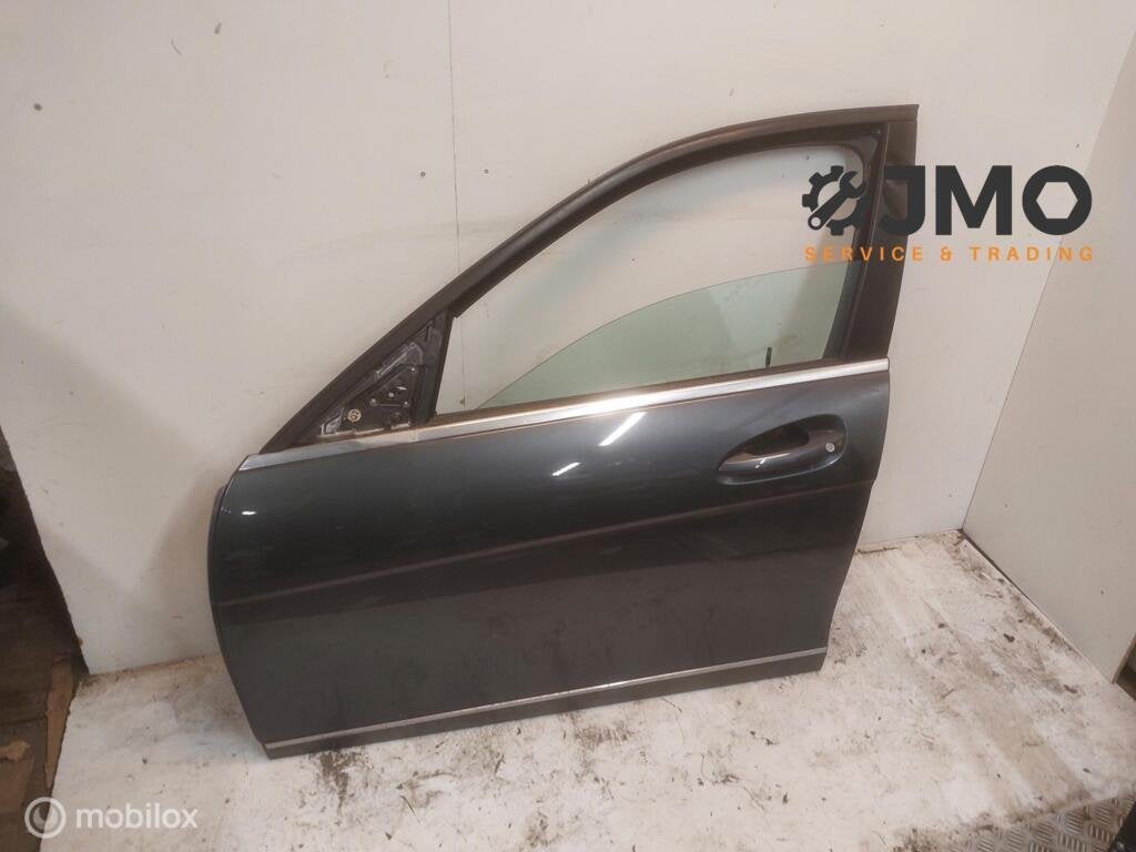 Portier linksvoor Mercedes C-klasse Estate S204 2007-2014, Gebruikt, Deur, Mercedes-Benz, Voor