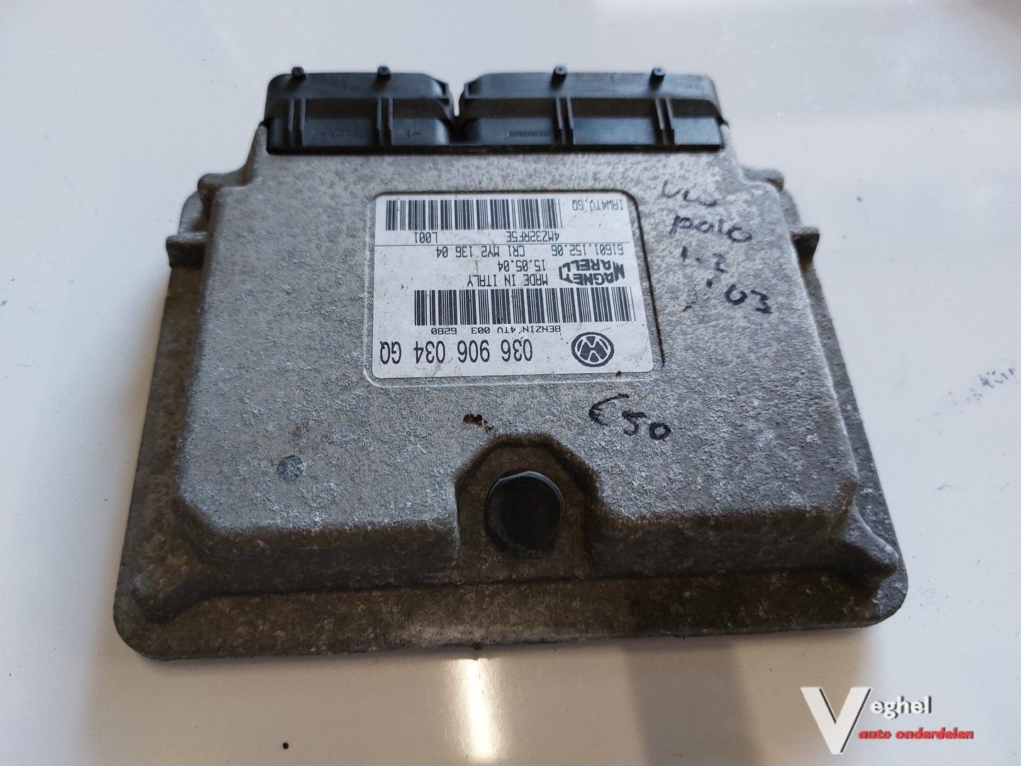 VW Polo 1.2B ECU Computer '03, Gebruikt, -, -, Ophalen of Verzenden