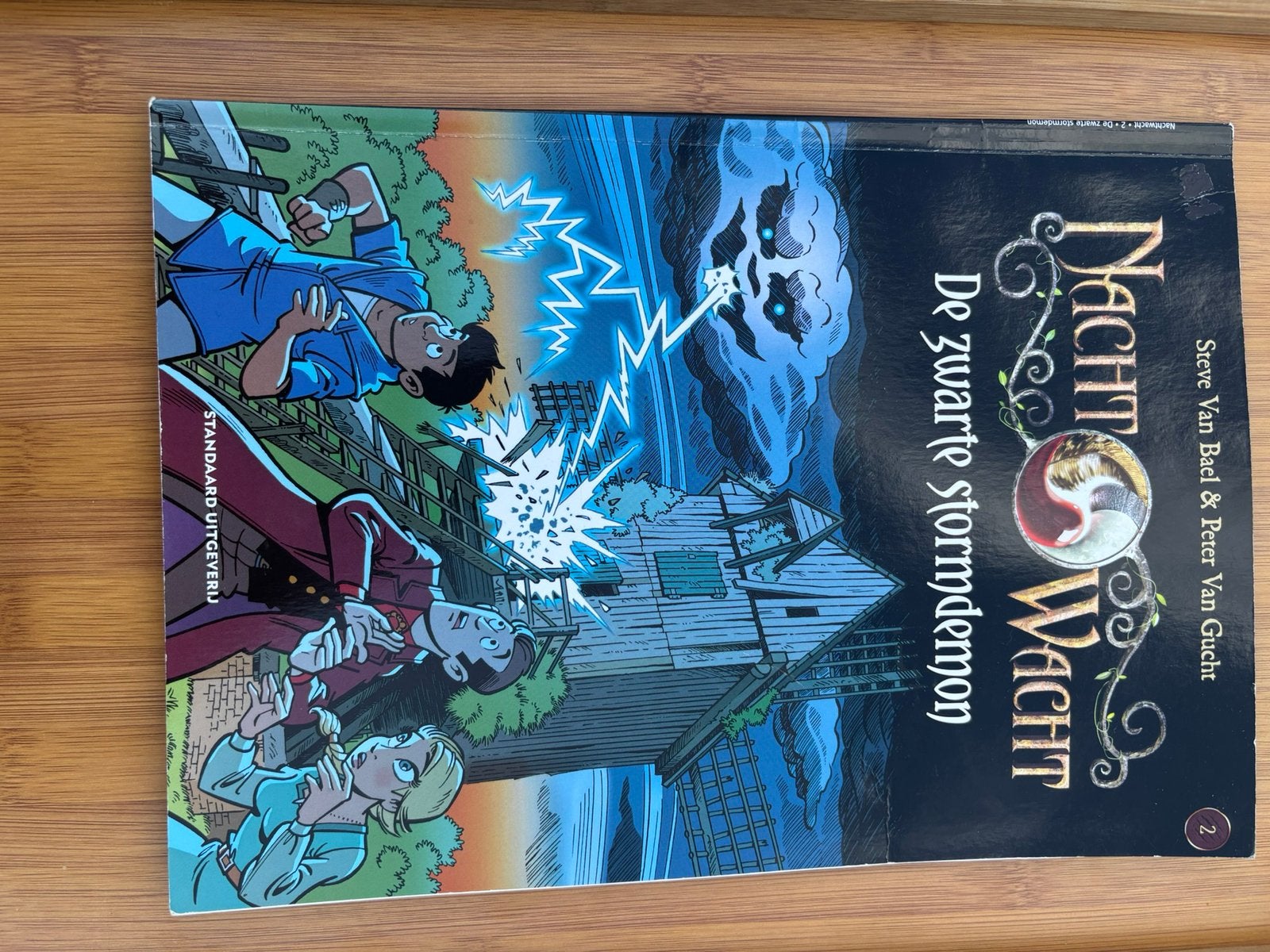 Nachtwacht – De zwarte stormdemon, Une BD, Enlèvement, Utilisé