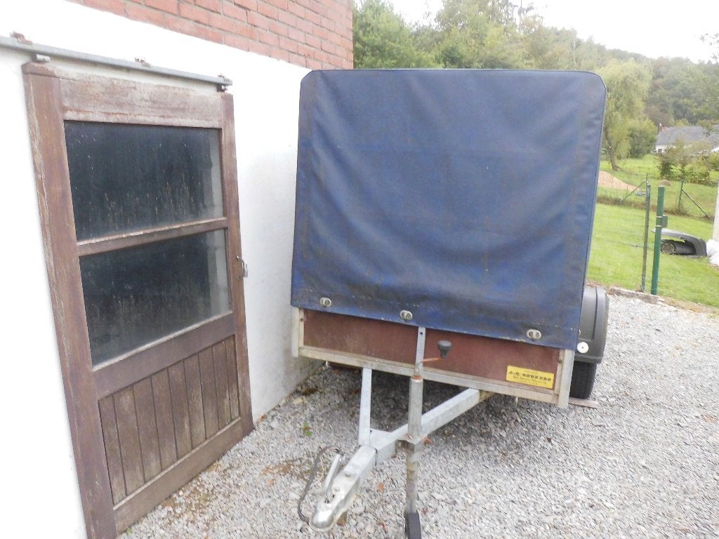 remorque bachée, Enlèvement, Utilisé