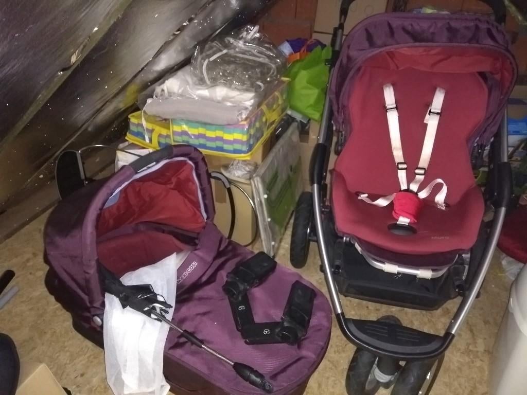Kinderwagen, Ophalen, Gebruikt, Maxi-Cosi, Verstelbare rugleuning