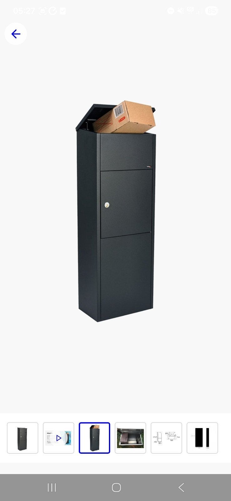 Boîte à colis Allux 600, Maison & Meubles, Enlèvement