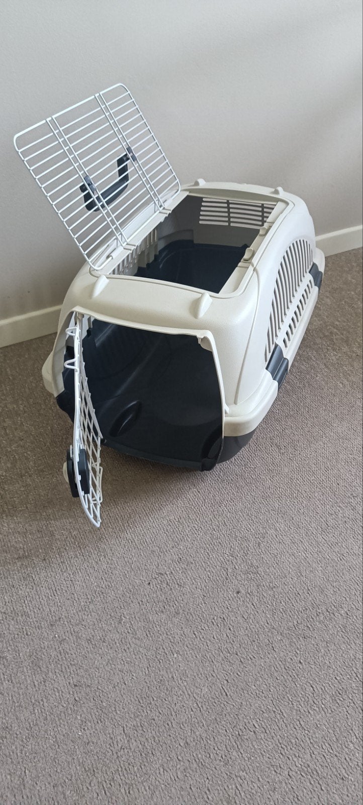 Boîte de transport pour chat, Enlèvement