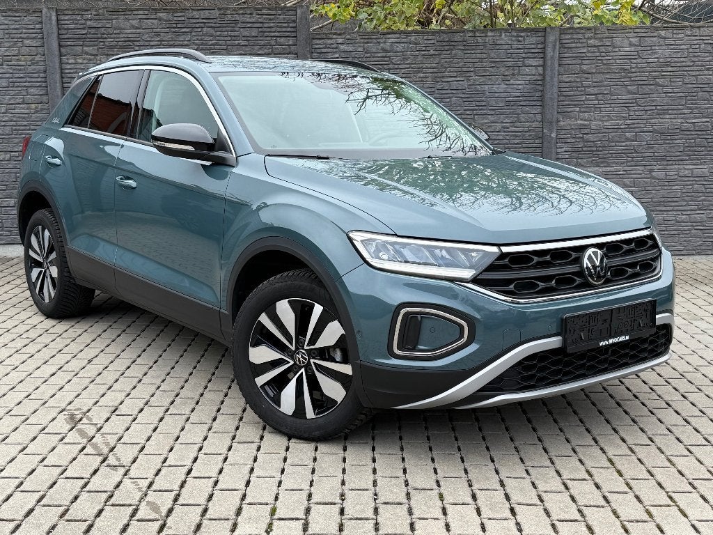 Volkswagen T-Roc 1.0 TSI 116PK GOAL "ADAPTIEVE CRUISE/Navi", Auto's, Volkswagen, 4 deurs, Blauw, Leder en Stof, Bedrijf