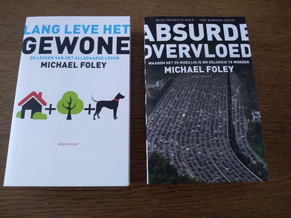 FILOSOFIE  -  2  x  Michael Foley, Boeken, Filosofie, Ophalen, Nieuw