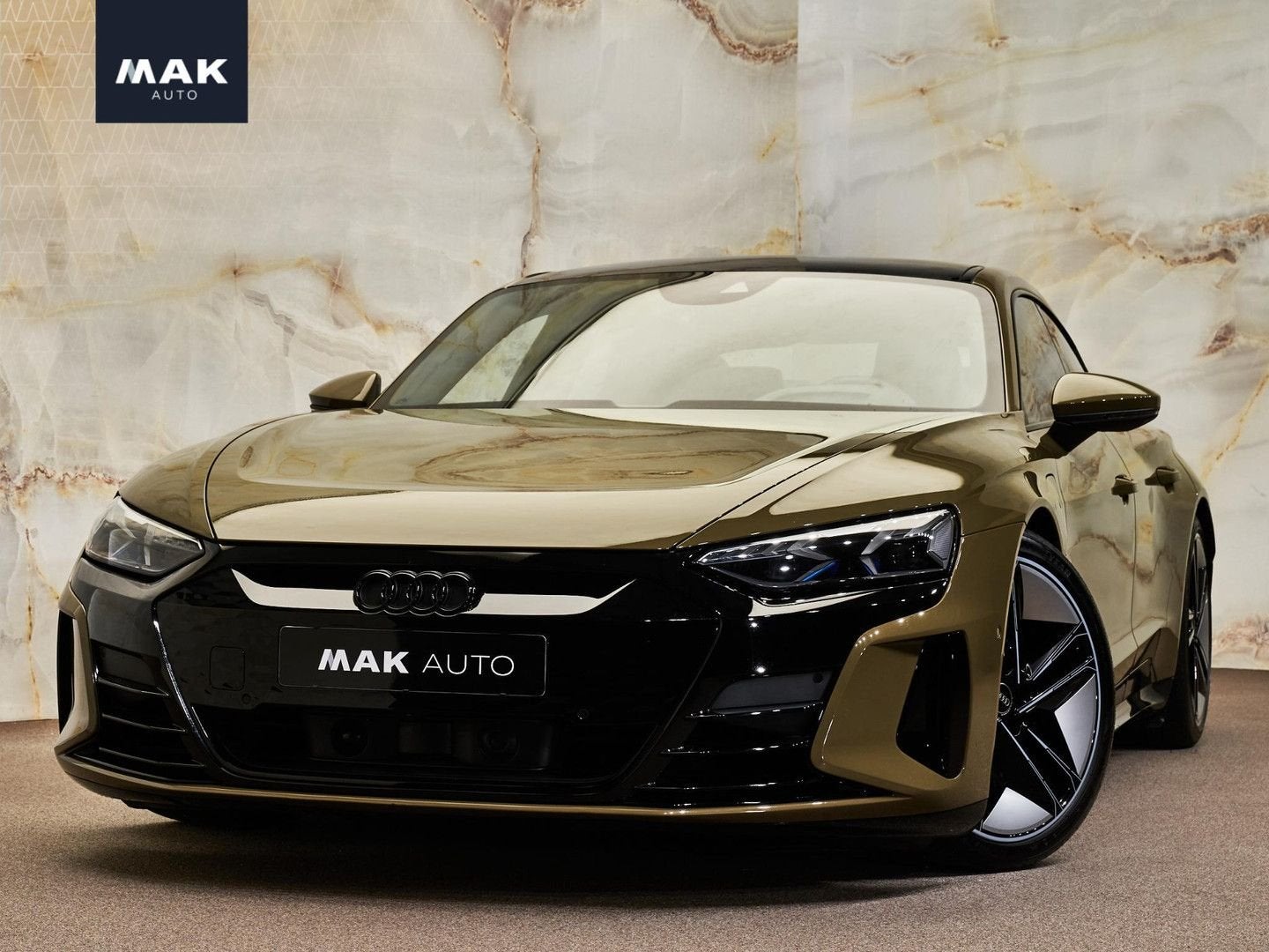 Audi RS e-tron GT , pano, B&O, 4-wielbest, matrix-LED, lucht, Autos, Achat, Entreprise, Berline, Vert