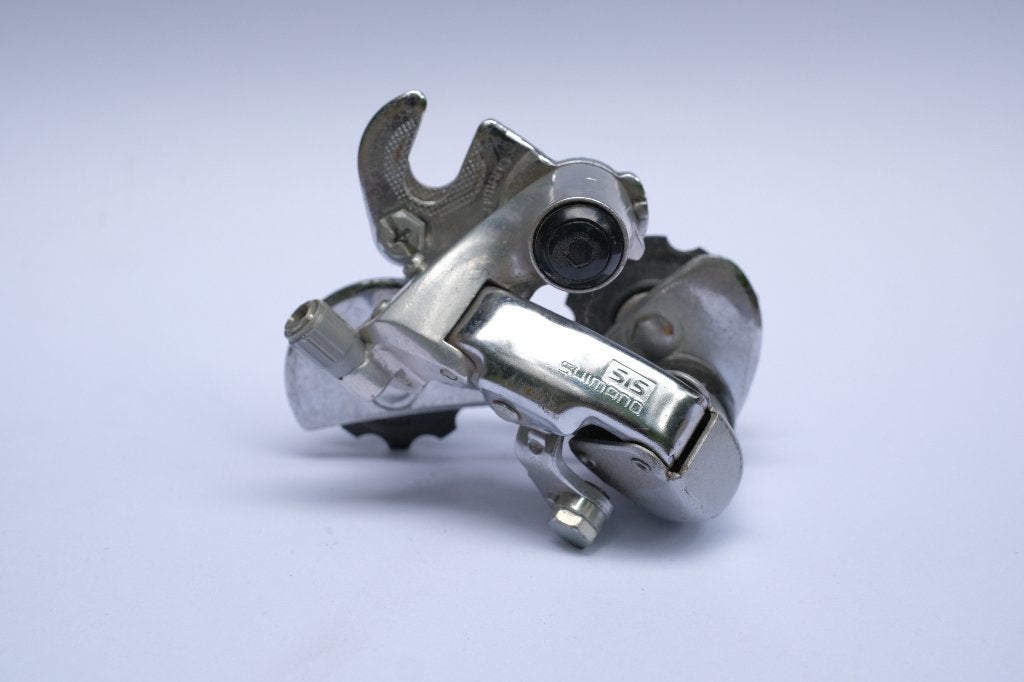 Shimano RD-L541 achterderailleur, SIS, short cage, 6-speed, Fietsen en Brommers, Fietsonderdelen, Gebruikt, Ophalen of Verzenden