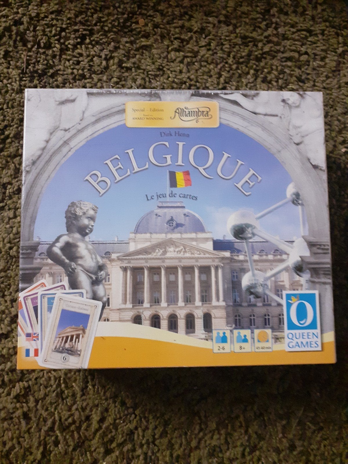 Jeu de société Alhambra - Edition Belgique, Trois ou quatre joueurs, Enlèvement ou Envoi, Neuf, Queen games