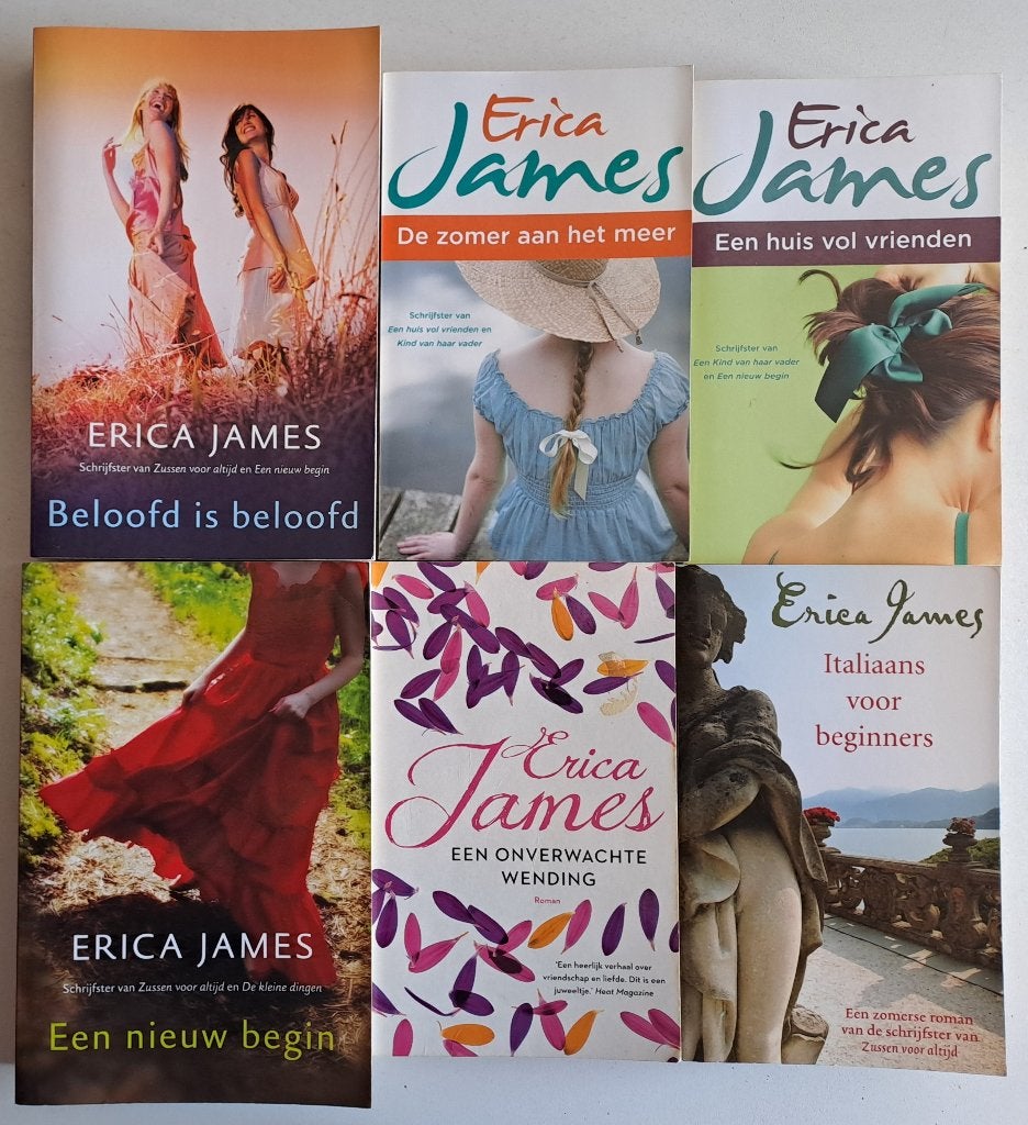 Boeken Erica James, Boeken, Romans, Ophalen of Verzenden, Gelezen