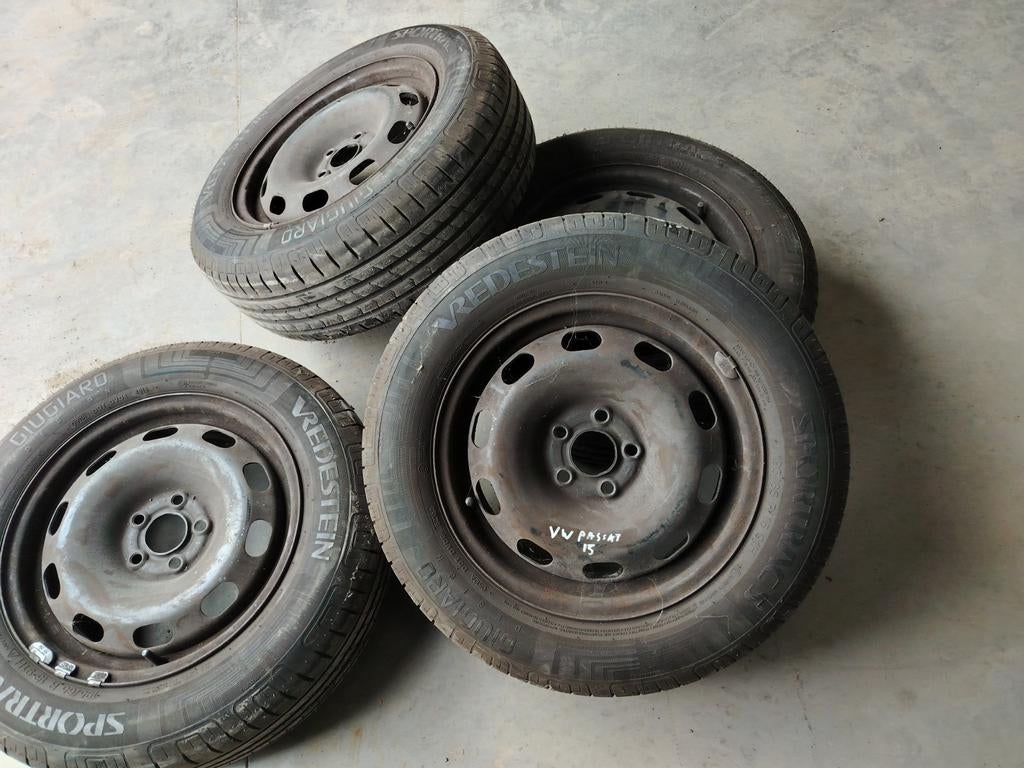 Jantes vw  Avec pneus 195 65 15 91h vredestein, Volkswagen
