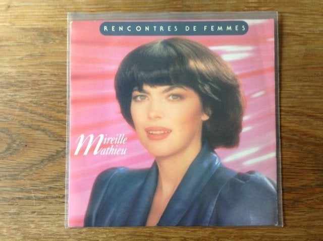 single mireille mathieu, CD & DVD, Vinyles Singles, Enlèvement ou Envoi, Pop, Housse de protection extérieure, 7 inch