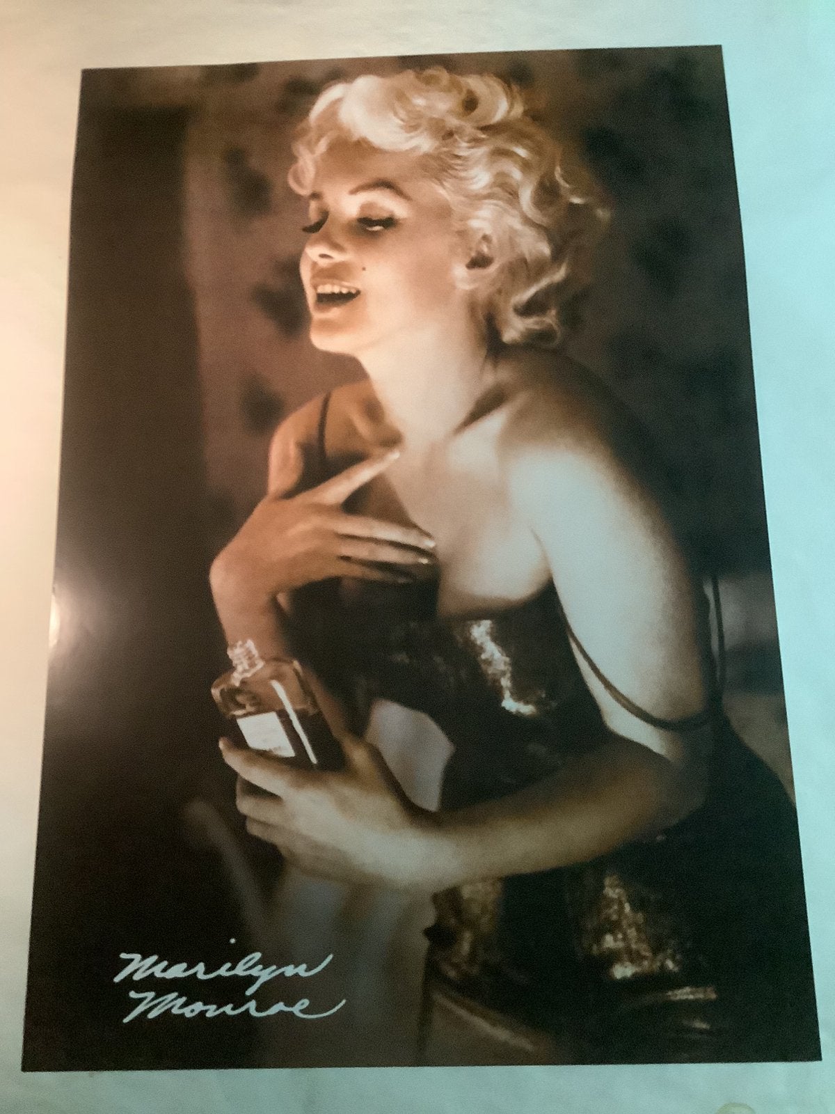MARILYN MONROE   CHANEL 5 POSTER   66-95 cm, Ophalen of Verzenden, Zo goed als nieuw
