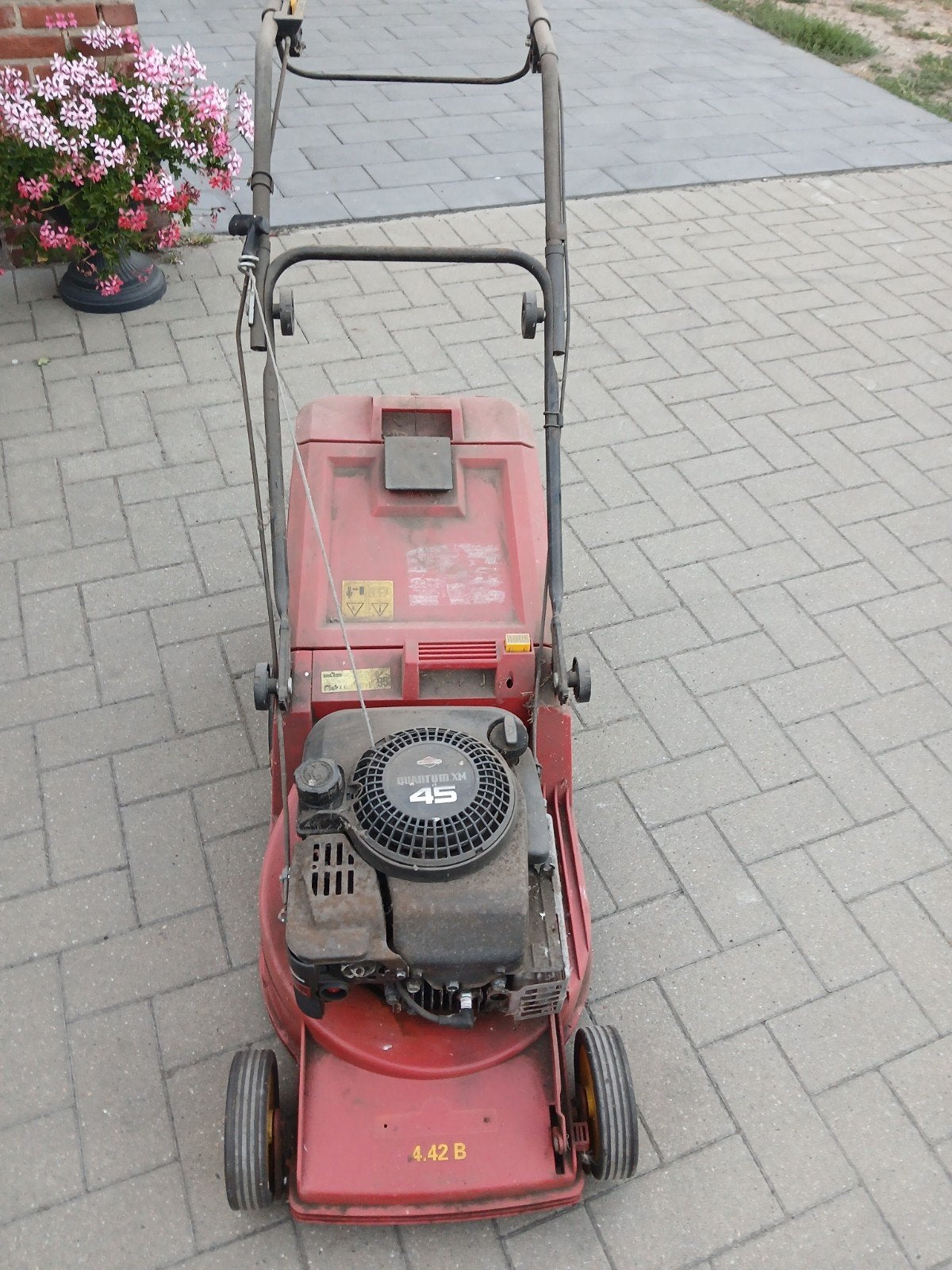Grasmaaier briggs en stratton, Ophalen