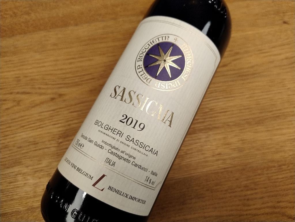 Sassicaia 2019 Tenuta San Guido Toscane Italie, Verzamelen, Wijnen, Ophalen, Nieuw, Italië, Rode wijn