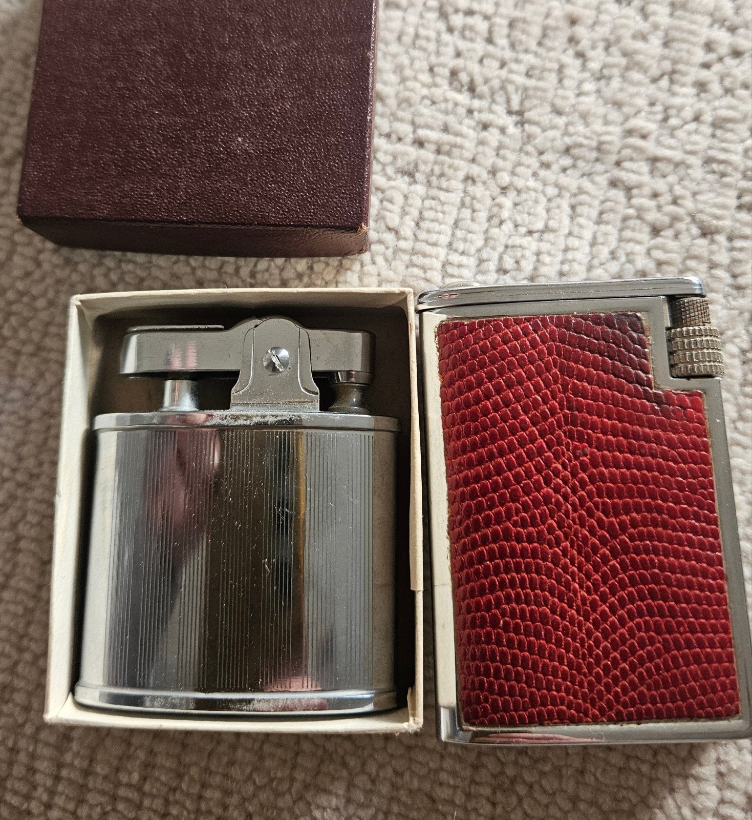 lot de 2 ancien briquets en très bon état, Collections, Enlèvement ou Envoi