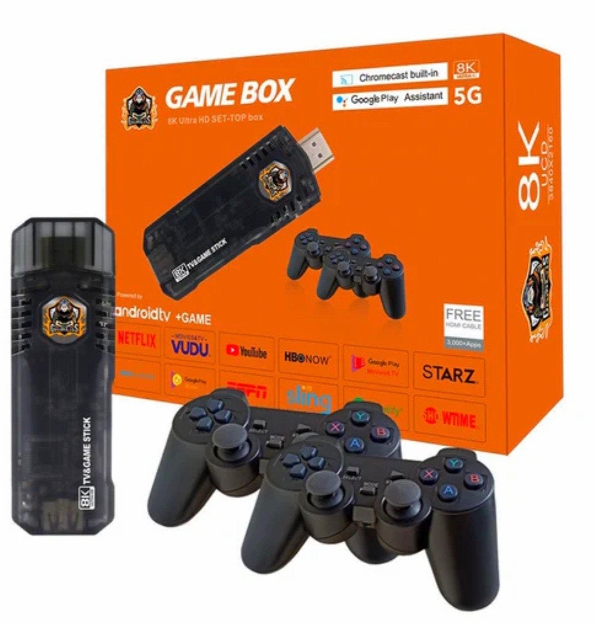 game box 8k ultra hd, Neuf, 2 joueurs, Enlèvement, À partir de 7 ans