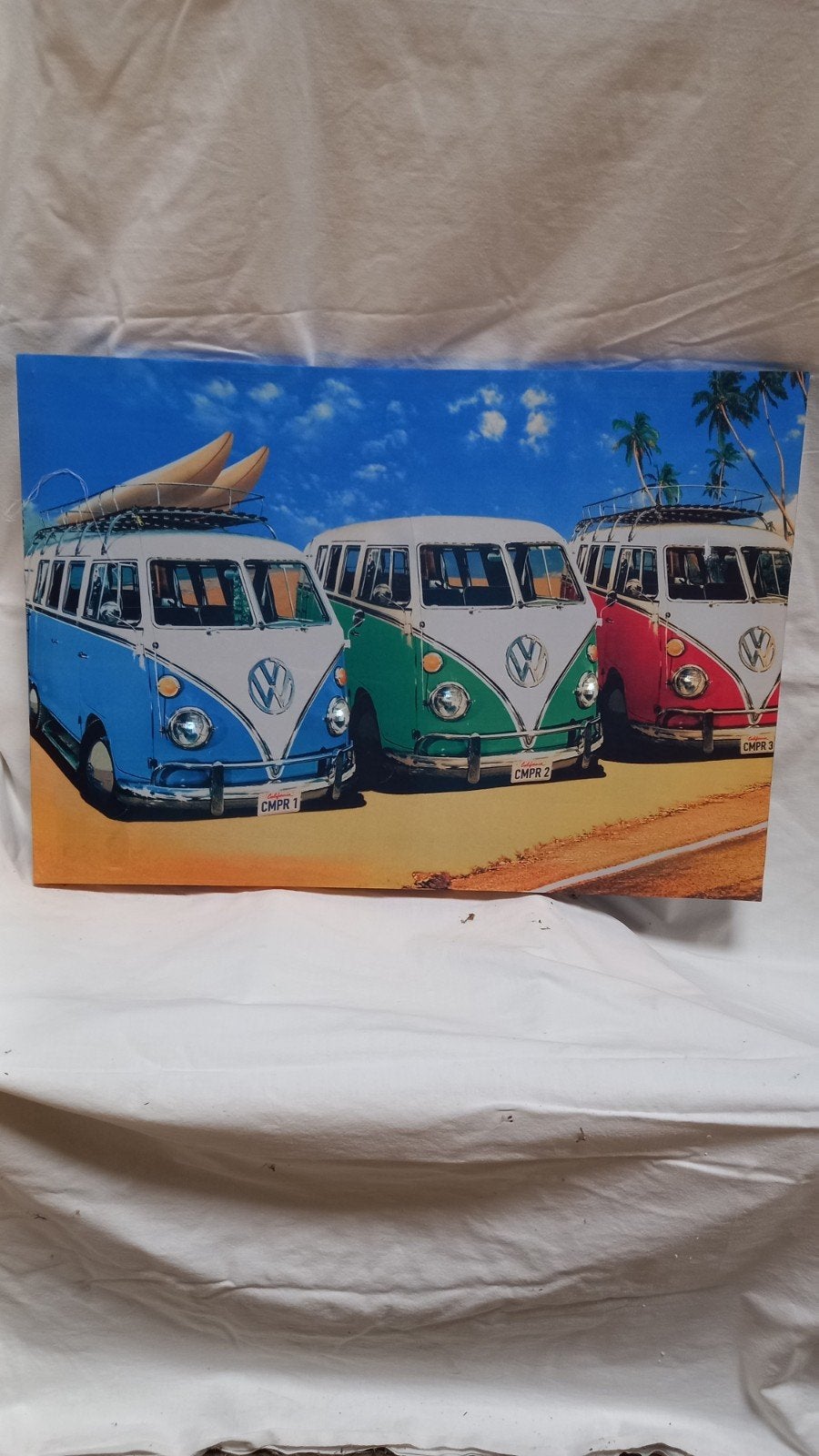 canvas met verlichting, Comme neuf, Enlèvement, 50 à 75 cm, Autres types